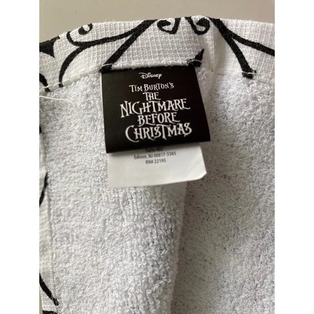 Disney Jack‎ Skellington Nightmare Before Christmas Kitchen Hanging Towel NEW